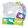 Under the Sea Mosaic Sticker Scene in Frame Craft Kit - Makes 12 Image 1