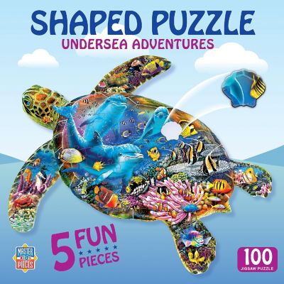 Undersea Adventures - 100 Piece Shaped Jigsaw Puzzle Image 1
