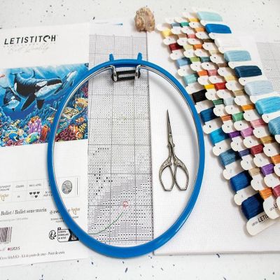 Underwater Ballet L8073 Counted Cross Stitch Kit Image 2