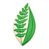 Unicorn Ear/Leaf 3.75" Cookie Cutters Image 3