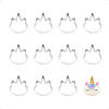 Unicorn Face 4.5" Cookie Cutters Image 1