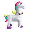 Unicorn Inflat 4 Legged Child Image 1