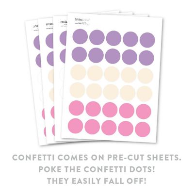 Unicorn Lavender Ivory Pink, 180-Pack Image 1