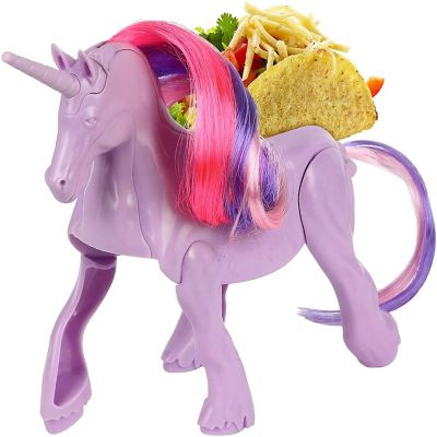 Unicorn Magic Sculpted Taco &amp; Snack Holder Image 1