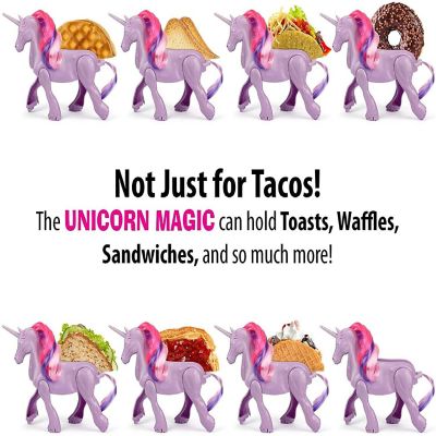 Unicorn Magic Sculpted Taco &amp; Snack Holder Image 2