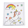 Unicorn Paint Activity Sheets - 12 Pc. - Less Than Perfect Image 1