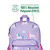 Unicorn Recycled Eco Backpack Image 2