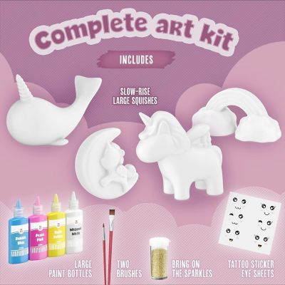 Unicorn Squishies Paint Kit Image 1