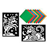 Unicorns Foil Art Sticker Pack Image 1