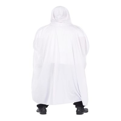 Unisex Hooded Adult Costume Cape  White Image 2