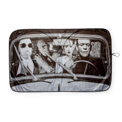Universal Monsters Sunshade for Car Windshield  64 x 32 Inches Image 1