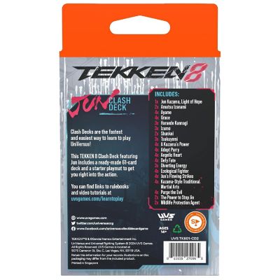 Universus Tekken 8: Clash Deck - Jun Image 1