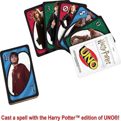Uno Harry Potter Family Card Game - Multi-Colour FNC42 Mattel Games Image 2