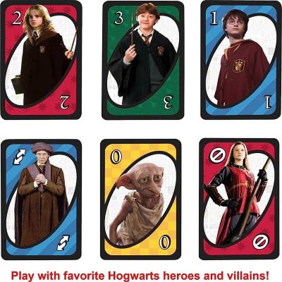Uno Harry Potter Family Card Game - Multi-Colour FNC42 Mattel Games Image 3