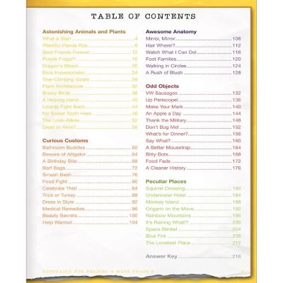 Unusually Fun Reading &amp; Math Workbook, Grade 5 Image 2