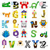 Uppercase Letters Educational Craft Kits - 312 Pc. Image 1