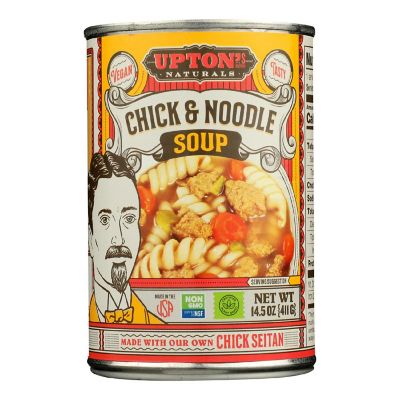 Upton's Naturals - Soup Vegn Chck & Noodle - Case of 8-14.5 OZ Image 1