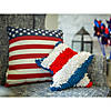 USA Flag Outdoor Pillow Set Image 2
