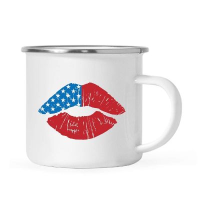USA Lip Graphic 11oz Campfire Mug Image 1