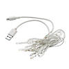 USB Light Strand Charging Cords - 12 Pc. Image 1
