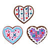 Valentine Cookie Magnet Foam Craft Kit - Makes 12 Image 1