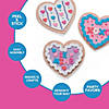 Valentine Cookie Magnet Foam Craft Kit - Makes 12 Image 4