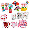 Valentine Crafts Goody Bags for 12 Image 1