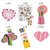 Valentine Crafts Goody Bags for 12 Image 1
