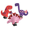 Valentine Dinosaur Wind-Up Toy Craft Kit - Makes 12 Image 1