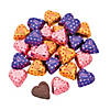 Valentine Filled Chocolate Candy Hearts - 240 Pc. Image 1
