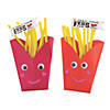 Valentine French Fries Craft Kit - Makes 12 Image 1