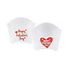 Valentine Fry Snack Containers - 24 Pc. Image 1