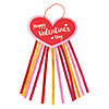 Valentine Glitter Hanging Decoration Craft Kit - Makes 12 Image 1