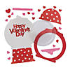 Valentine Gumball Machine Craft Kit &#8211; Makes 12 Image 1