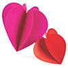 Valentine Hanging Hearts Curtain Backdrop Image 2