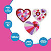 Valentine Hearts Sand Art Craft Kit - Makes 12 Image 3
