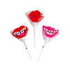 Valentine Lip Lollipops - 12 Pc. Image 1
