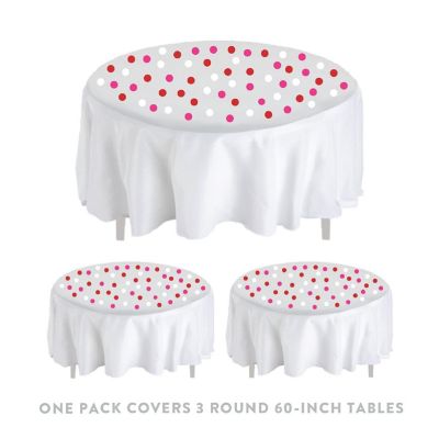 Valentine Pink Red Confetti, 180-Pack Image 3