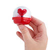 Valentine&#8217;s Day BPA-Free Plastic Capsules - 12 Pc. Image 2