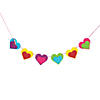 Valentine&amp;#8217;s Day Countdown Garland - 2 Pc. Image 1