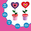 Valentine&#8217;s Day Flower Pot Craft Kit - Makes 6 Image 4