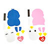 Valentine&#8217;s Day Heart Penguin Magnet Craft Kit - Makes 12 Image 1