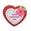 Valentine&#8217;s Day Heart Pin Craft Kit - Makes 12 Image 1
