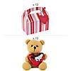 Valentine&#8217;s Day Stuffed Bear Gift Kit for 12 Image 1