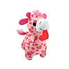 Valentine Stuffed Giraffes - 12 Pc. Image 1