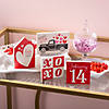Valentine Tabletop Signs - 4 Pc. Image 1