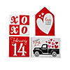 Valentine Tabletop Signs - 4 Pc. Image 1