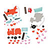 Valentine Transportation Magnet Craft Kit - Makes 12 Image 1