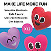 Valentine's Day Heart Slow-Rising Squishies - 12 Pc. Image 2