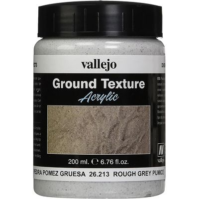 Vallejo Paints: Grey Pumice Texture Acrylic, 6.79Oz (200Ml) Image 1